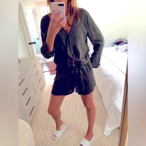 Olive sage green jumpsuit